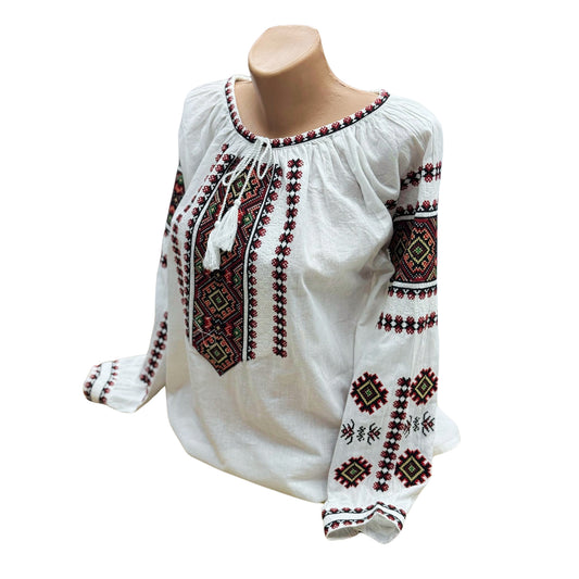 Ie tradițională românească din bumbac, bucovineană