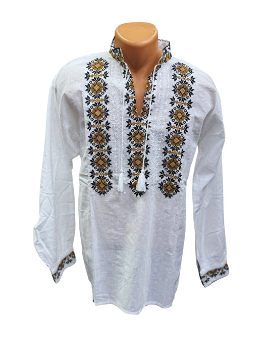 Pachet El & Ea – Ie tradițională românească galben/negru